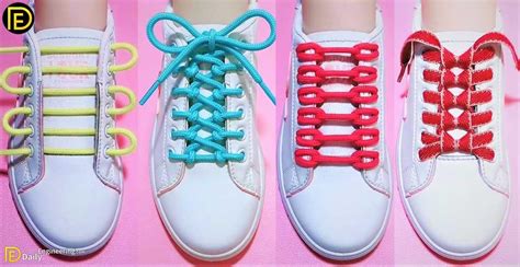 cool ways to lace shoelaces.